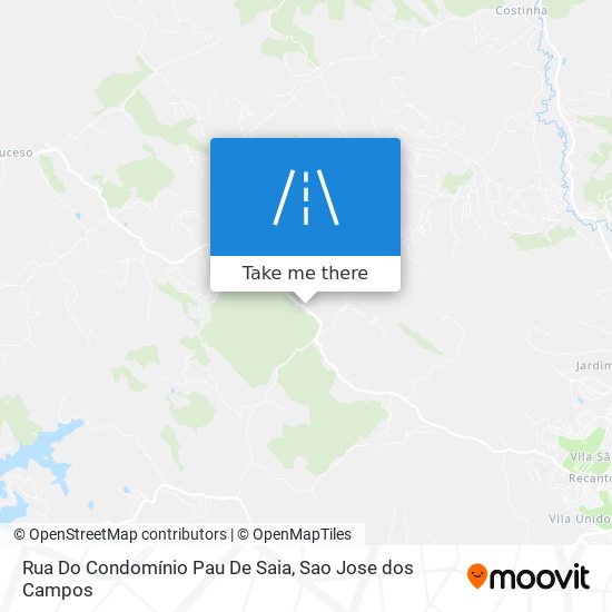 Rua Do Condomínio Pau De Saia map