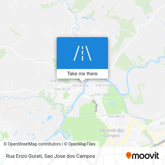 Rua Enzo Gurati map