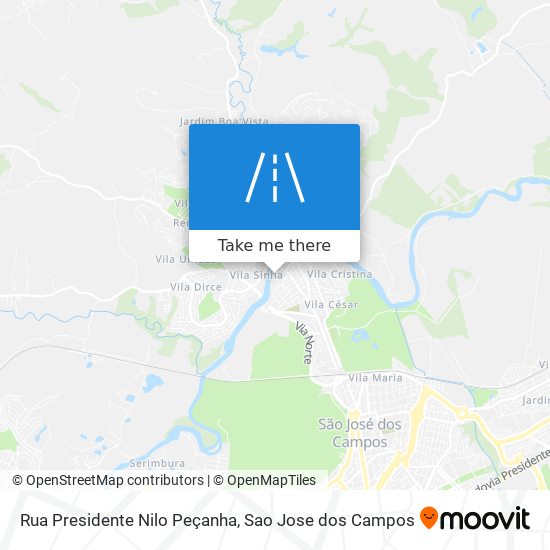 Rua Presidente Nilo Peçanha map