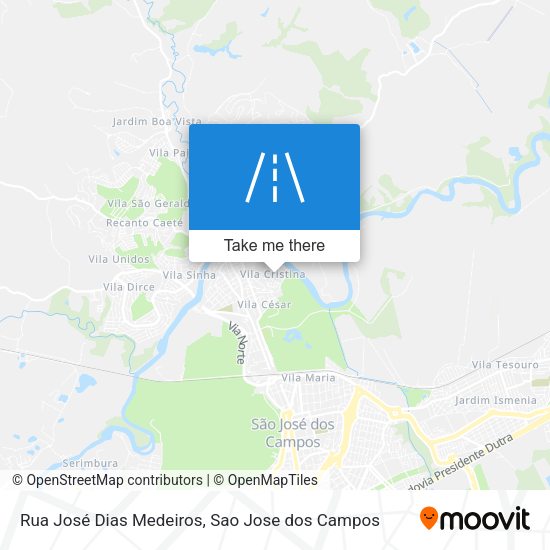 Rua José Dias Medeiros map