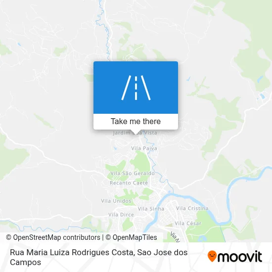 Rua Maria Luiza Rodrigues Costa map