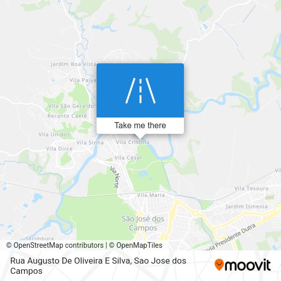 Rua Augusto De Oliveira E Silva map