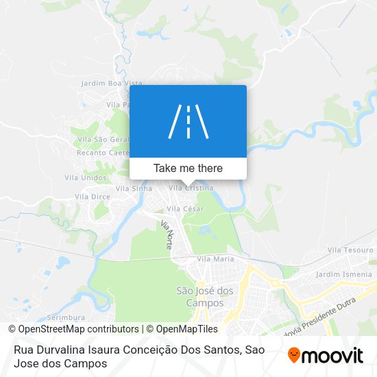 Rua Durvalina Isaura Conceição Dos Santos map