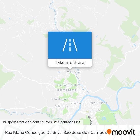 Rua Maria Conceição Da Silva map