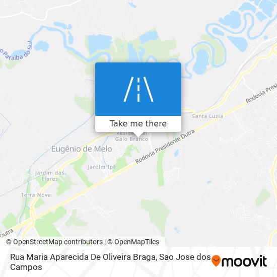 Rua Maria Aparecida De Oliveira Braga map