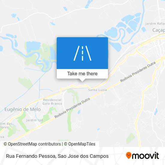 Rua Fernando Pessoa map
