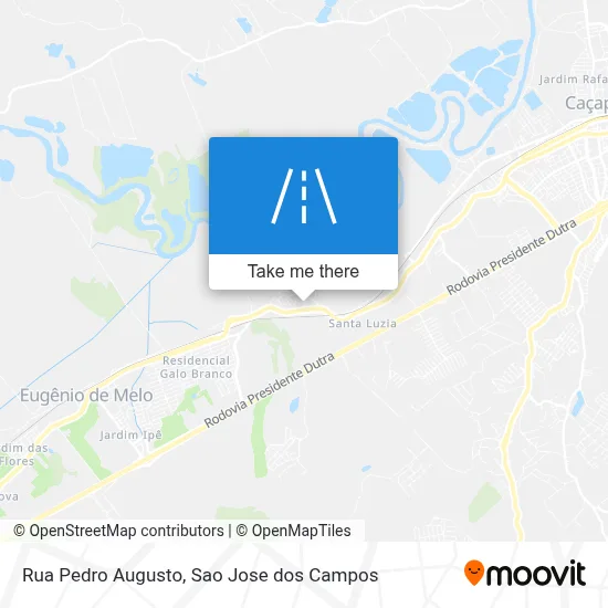 Rua Pedro Augusto map