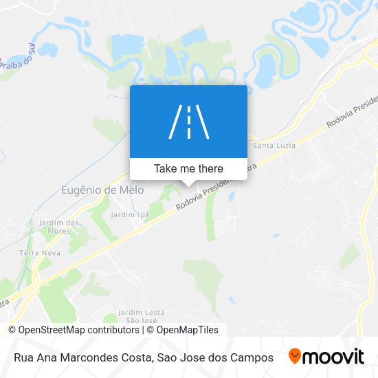 Rua Ana Marcondes Costa map