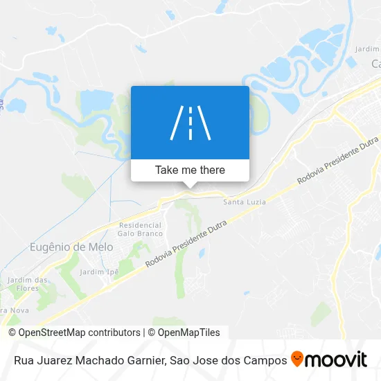 Rua Juarez Machado Garnier map