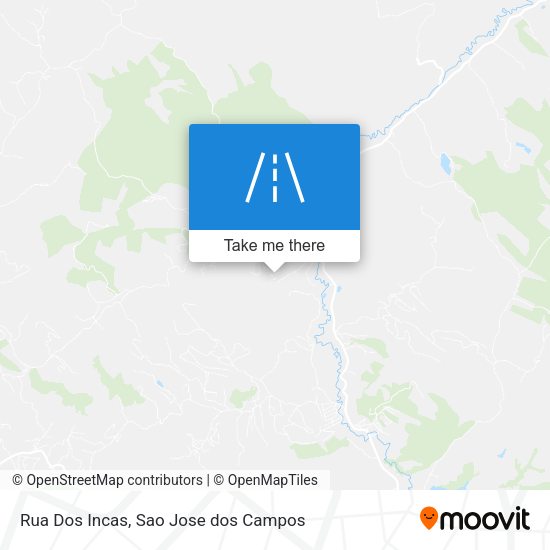 Rua Dos Incas map