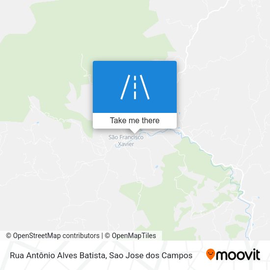 Rua Antônio Alves Batista map