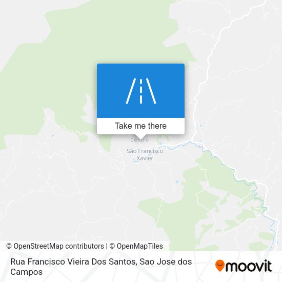 Rua Francisco Vieira Dos Santos map