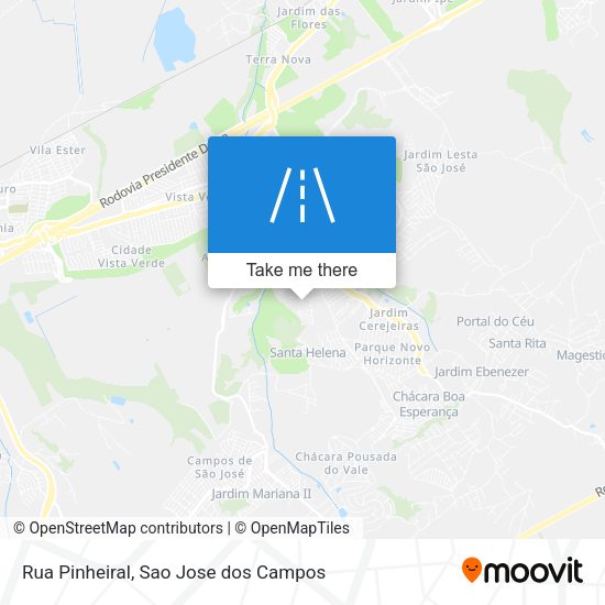 Rua Pinheiral map