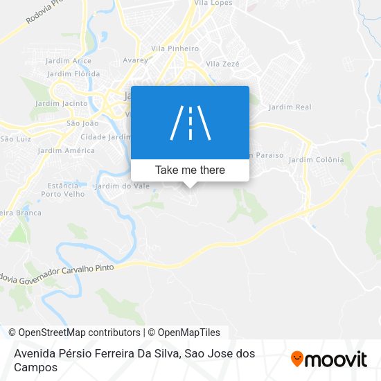Avenida Pérsio Ferreira Da Silva map