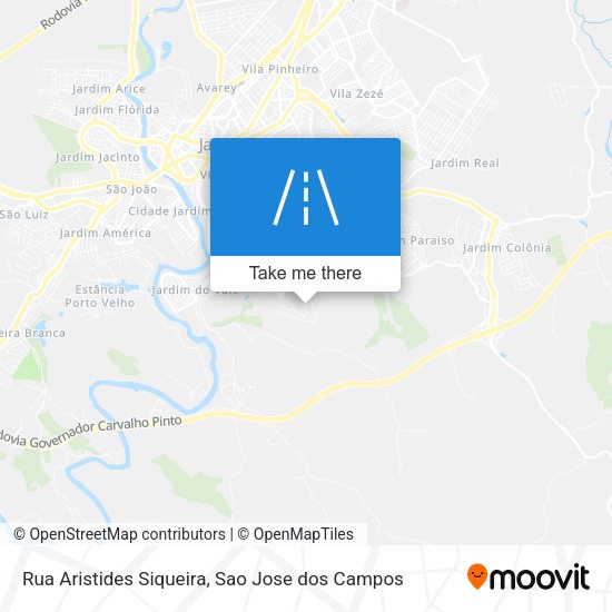 Rua Aristides Siqueira map