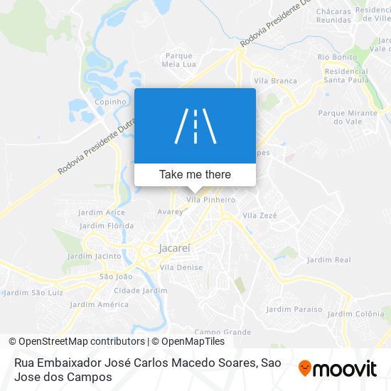 Rua Embaixador José Carlos Macedo Soares map