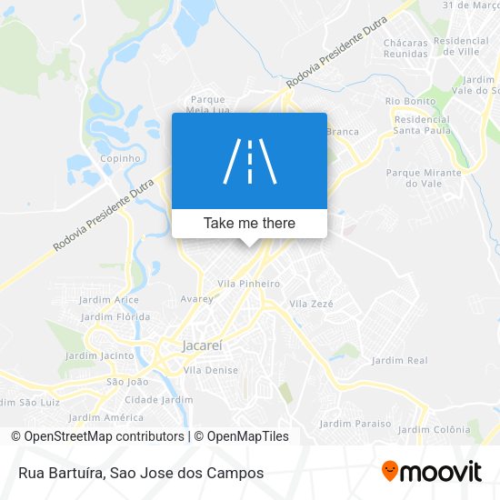 Rua Bartuíra map