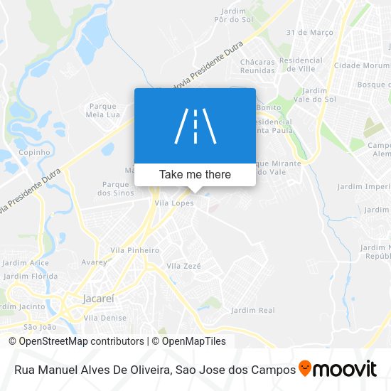 Rua Manuel Alves De Oliveira map