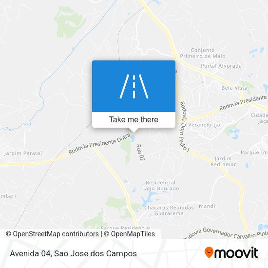 Avenida 04 map