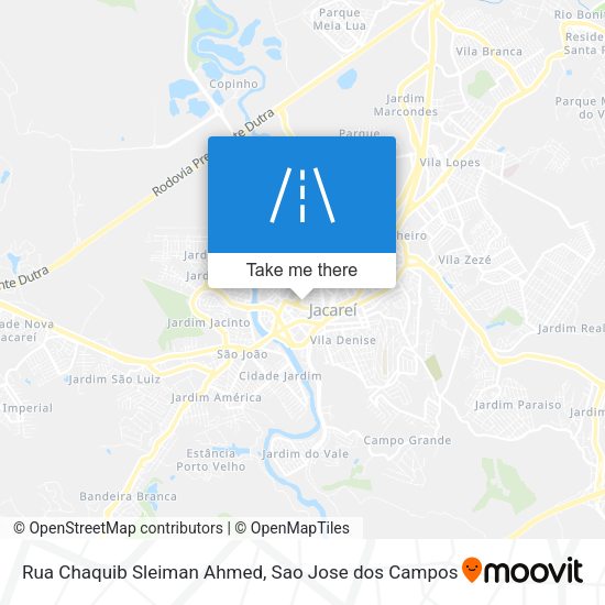 Rua Chaquib Sleiman Ahmed map