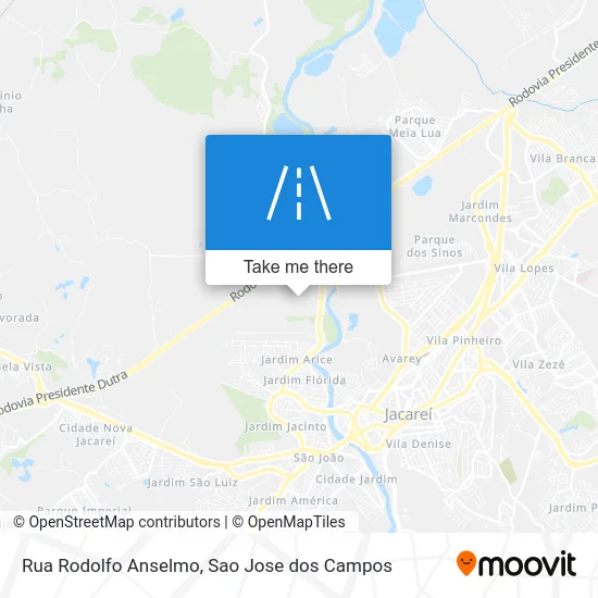Rua Rodolfo Anselmo map