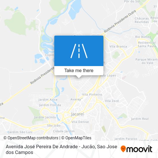 Avenida José Pereira De Andrade - Jucão map