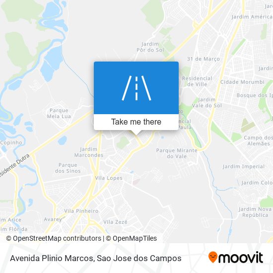 Avenida Plinio Marcos map