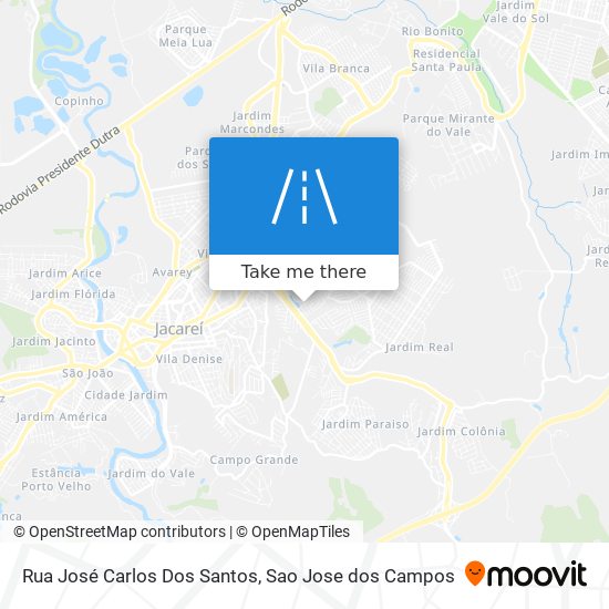 Rua José Carlos Dos Santos map