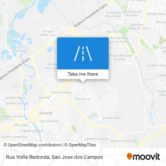 Rua Volta Redonda map