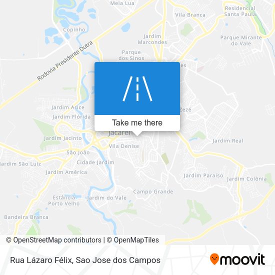 Rua Lázaro Félix map