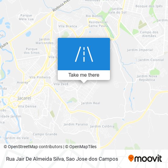 Rua Jair De Almeida Silva map