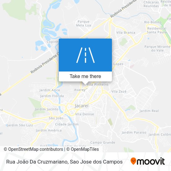 Rua João Da Cruzmariano map