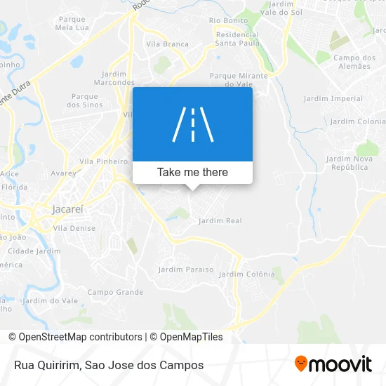 Rua Quiririm map