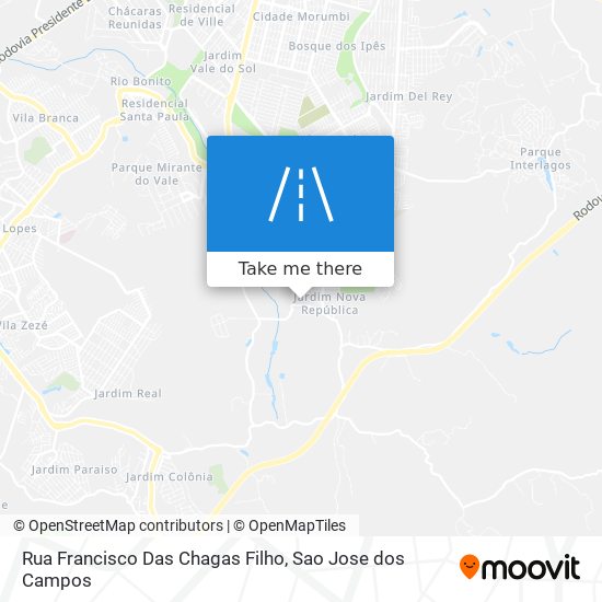 Rua Francisco Das Chagas Filho map