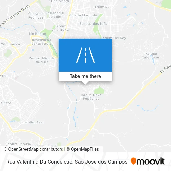Rua Valentina Da Conceição map