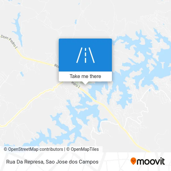 Rua Da Represa map