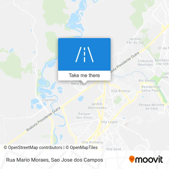 Rua Mario Moraes map