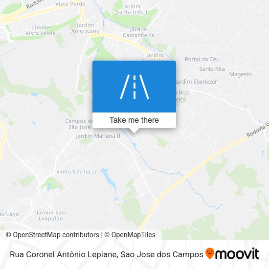 Rua Coronel Antônio Lepiane map