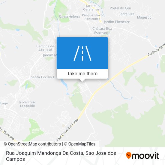Rua Joaquim Mendonça Da Costa map