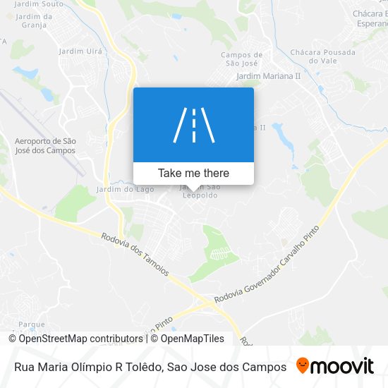 Rua Maria Olímpio R Tolêdo map