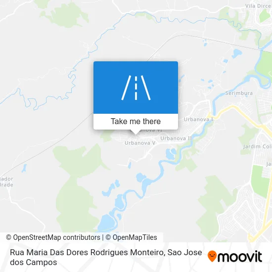 Rua Maria Das Dores Rodrigues Monteiro map