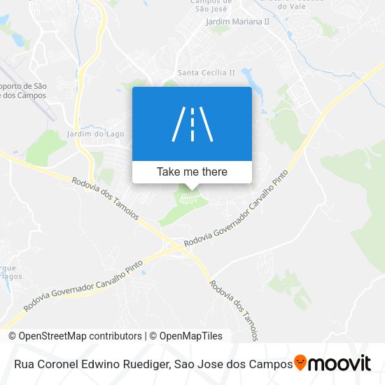 Rua Coronel Edwino Ruediger map