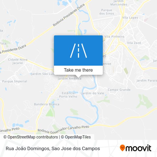 Rua João Domingos map