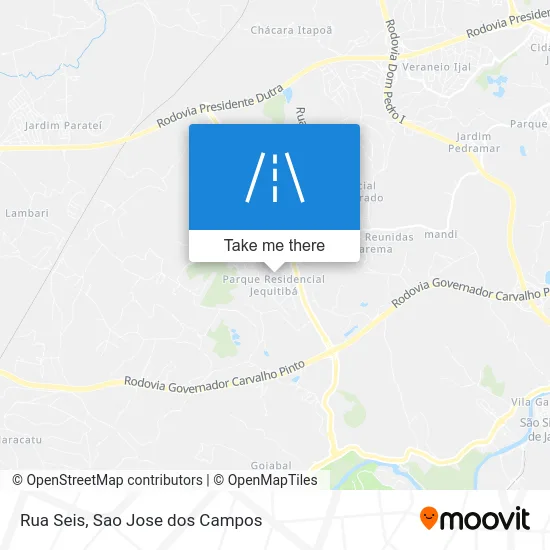 Rua Seis map