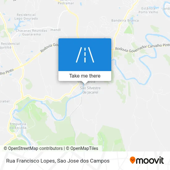 Rua Francisco Lopes map