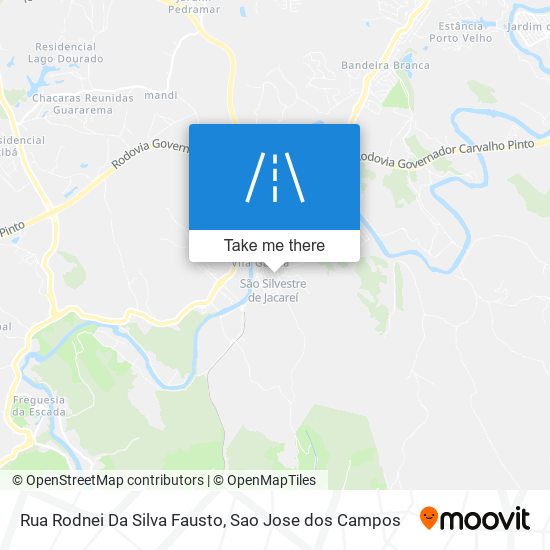 Rua Rodnei Da Silva Fausto map