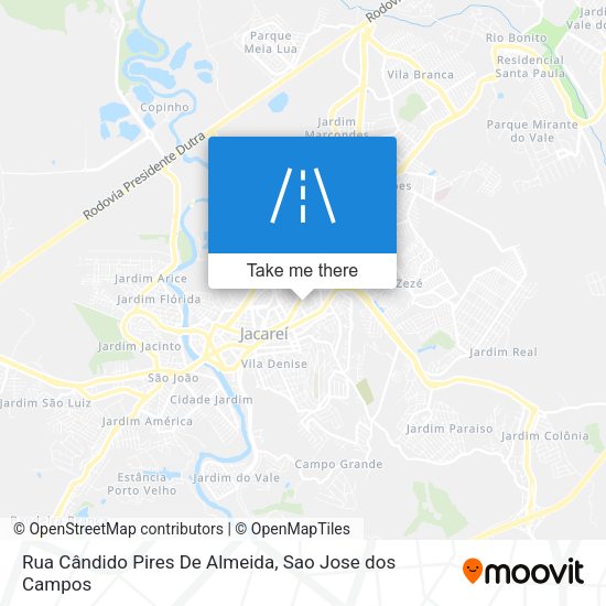 Rua Cândido Pires De Almeida map