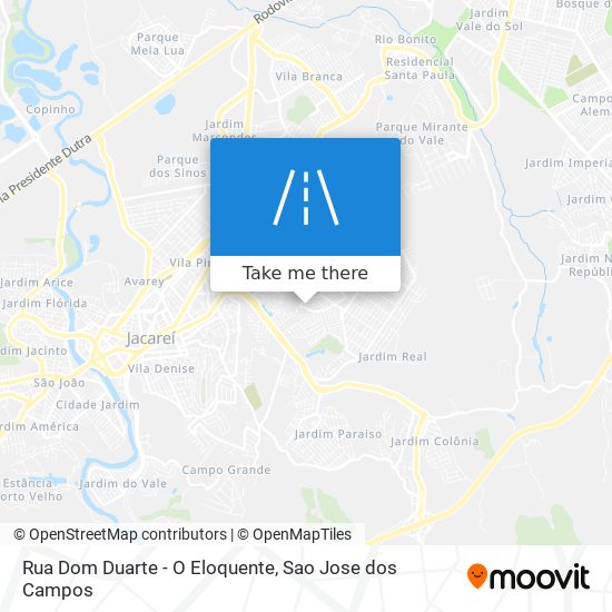 Mapa Rua Dom Duarte - O Eloquente