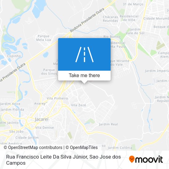 Rua Francisco Leite Da Silva Júnior map