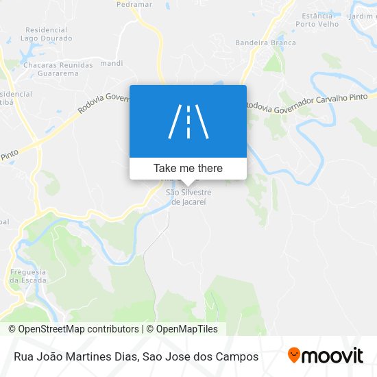 Rua João Martines Dias map